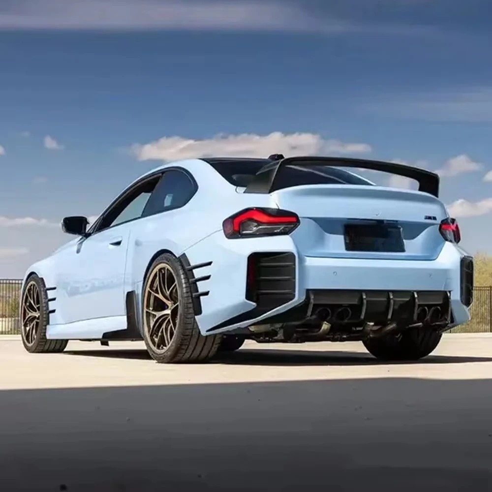 Dry Carbon Fiber Bodykit  Fit for  M2 G87 2023-IN  Body Kit MP Style Front Bumper Lip Side Skirts